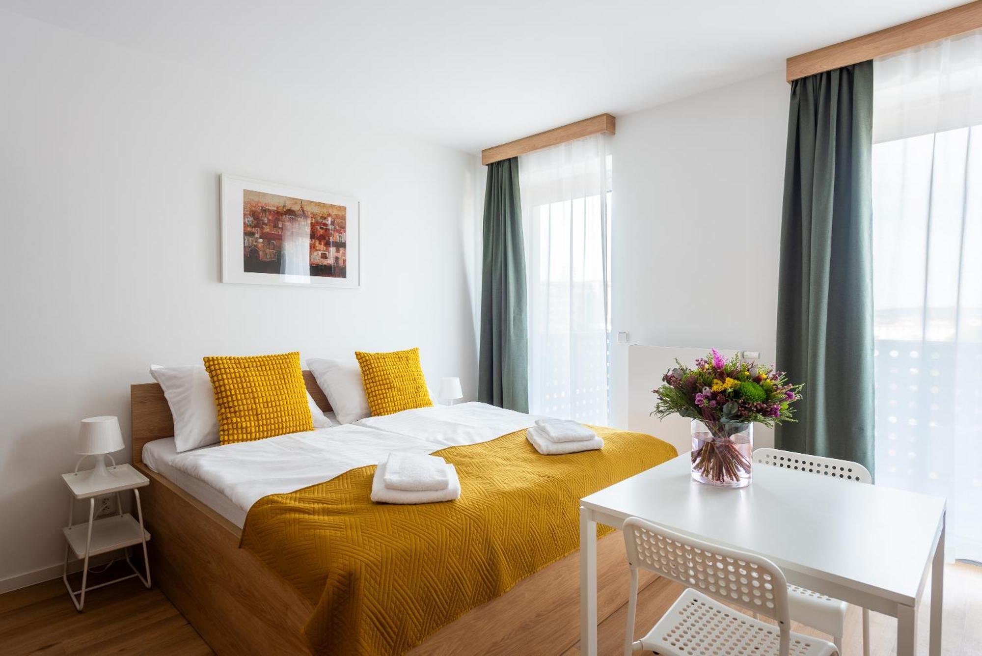 Libero Apartments Prag Oda fotoğraf