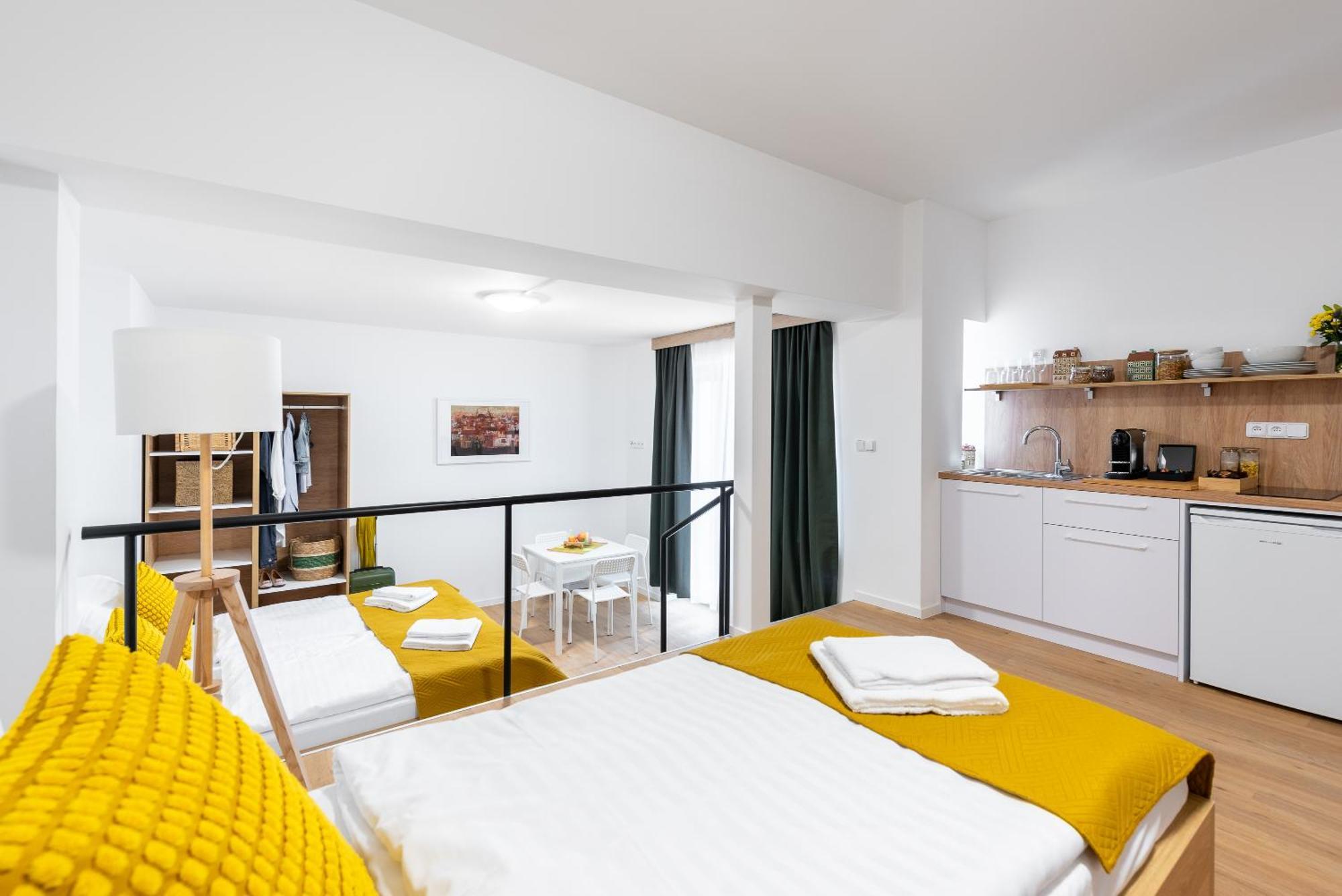 Libero Apartments Prag Oda fotoğraf