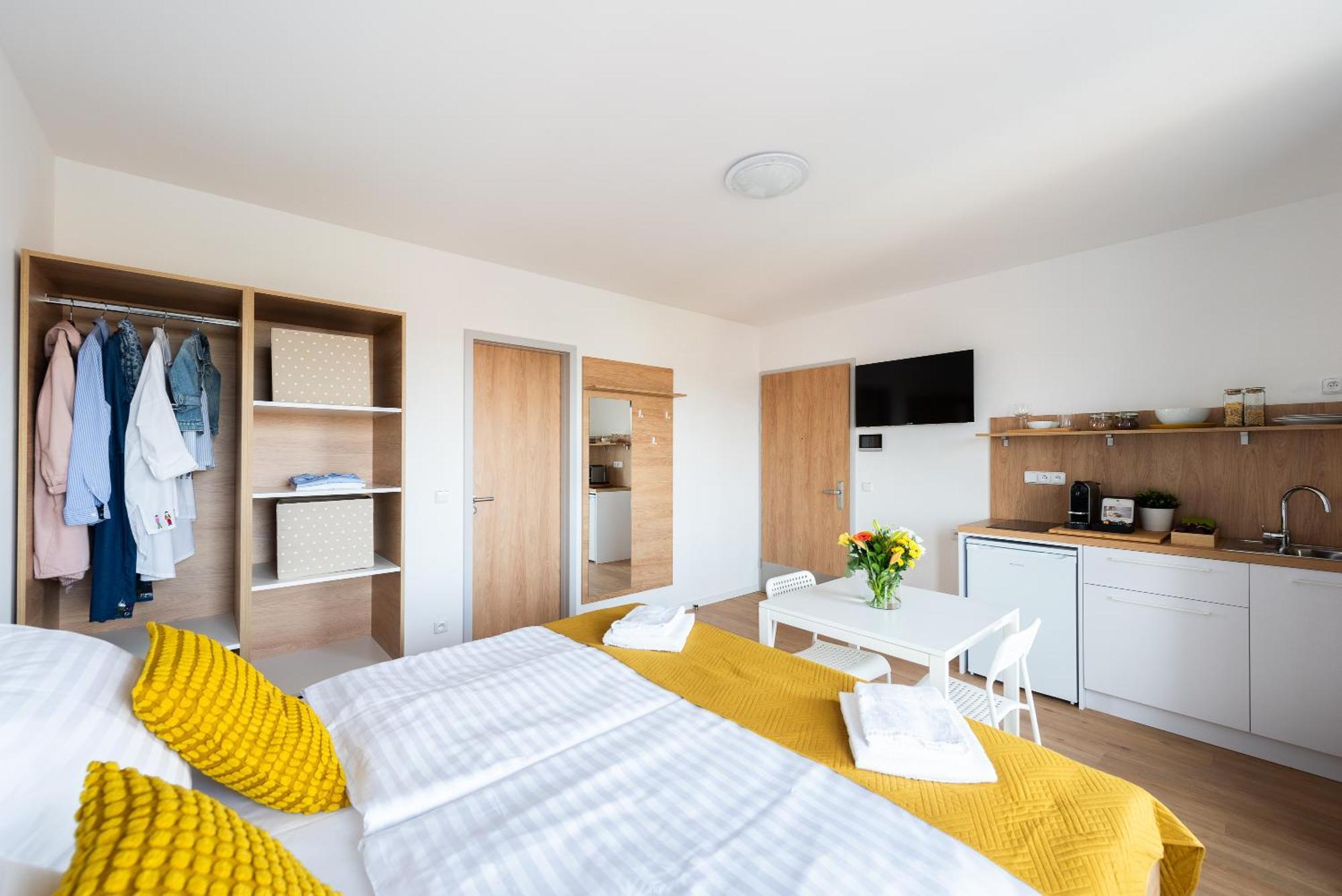 Libero Apartments Prag Oda fotoğraf