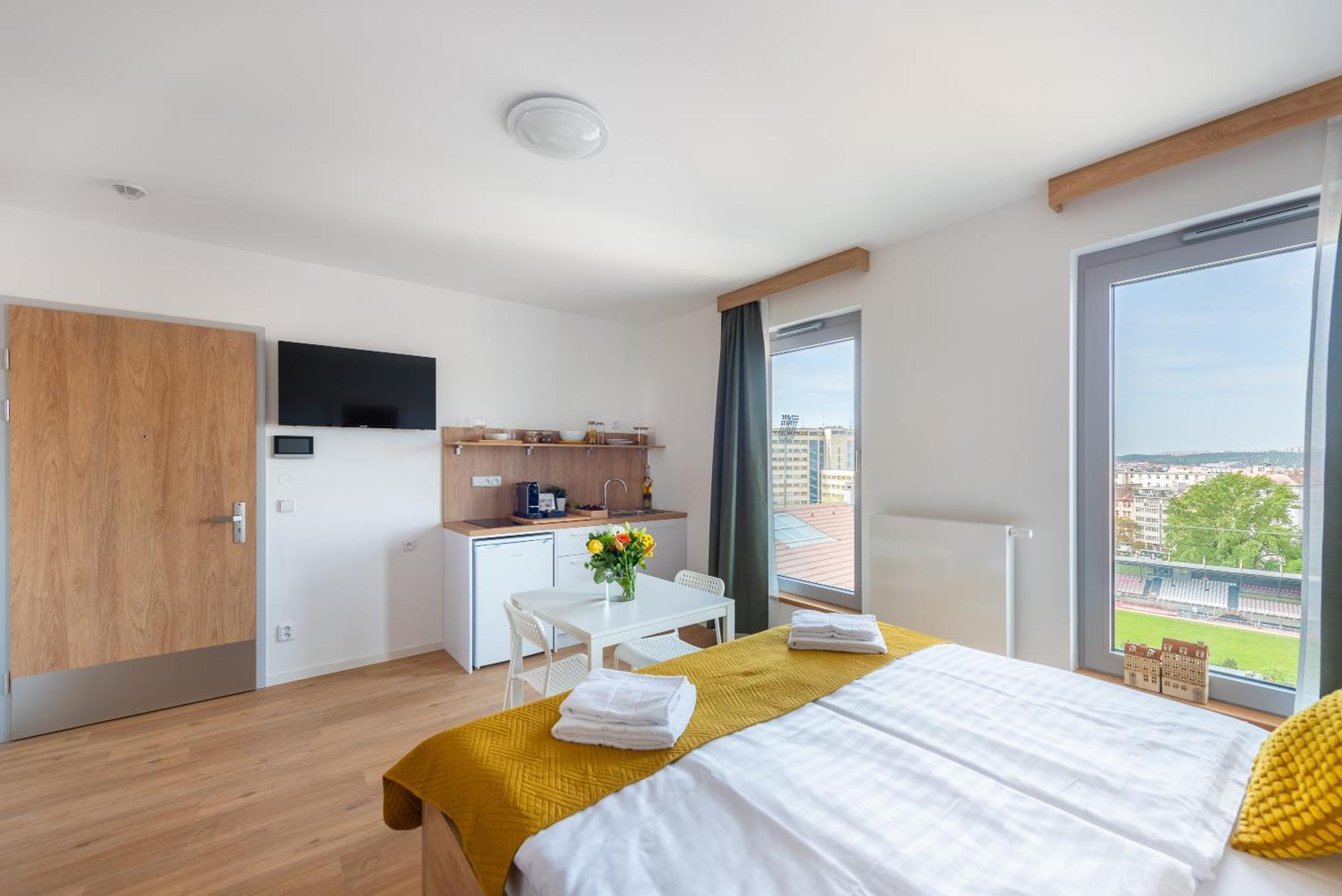 Libero Apartments Prag Oda fotoğraf